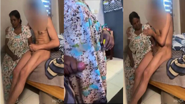 Bachelor College Boy Giving of her Maid