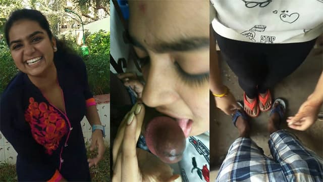 Indian Girl Priya – Stairs Deep BJ MMS