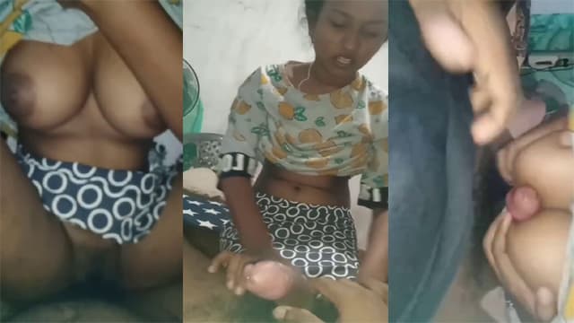 Sri Lankan GF Titjob – Hard For BF MMS