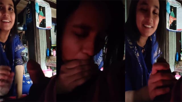 Slim College Babe – BF Dick BJ Leaked MMS