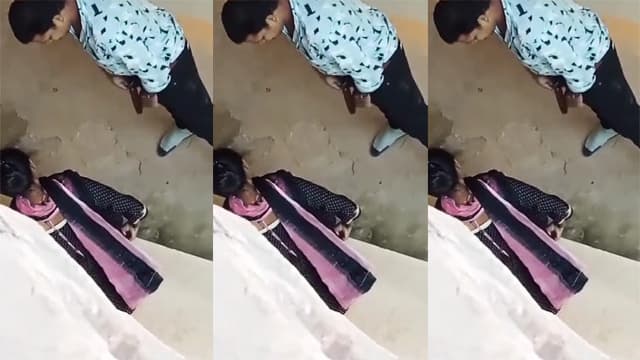 Horny Desi Girl Fucked By Uncle Behind Bus Stop MMS