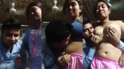 Young Lecturer Sucking Office Girl Boobs HD